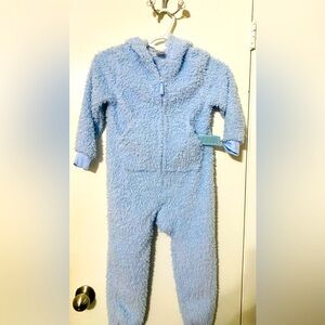 NWT Cat & Jacks Cozy Blue Kids One Piece